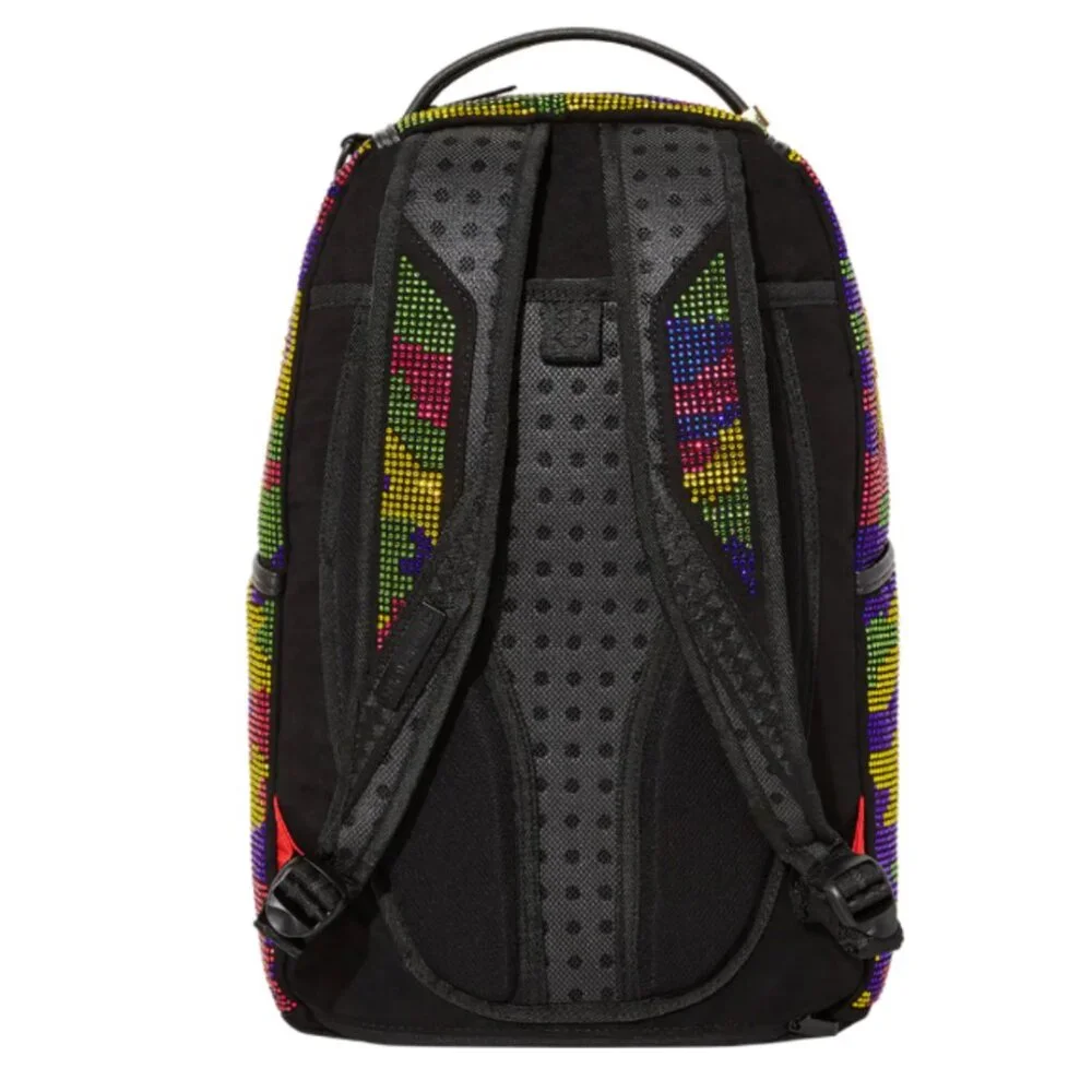 Sprayground “Trinity Inverted Reality” Backpack – 18″  Multicolor Crystals – NWT - Picture 6 of 9